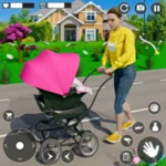 mother simulator: family prank android application logo